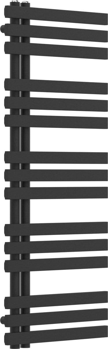 Handdoekradiator Slidre 120x50x5,4 cm zwart