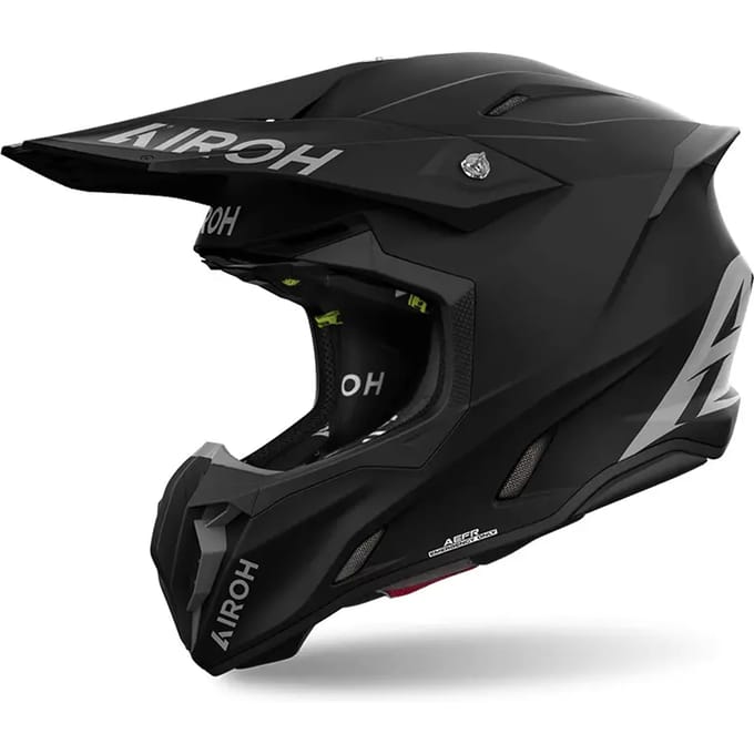 Airoh Twist 3 Flat Zwart Offroad Helm - Helm