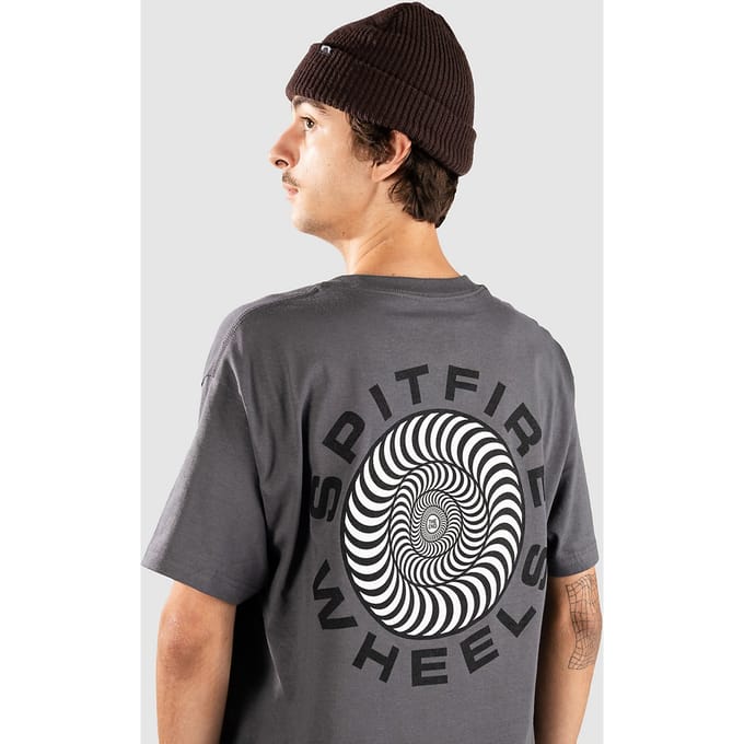 Spitfire Classic '87 Swirl Fill T-Shirt grijs