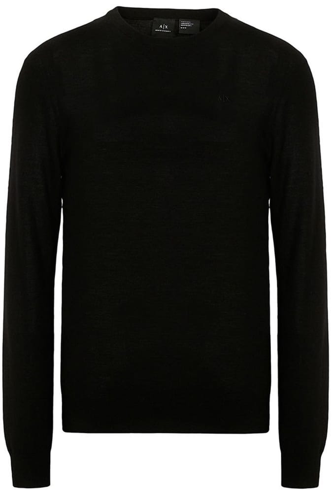 Armani Exchange 8nzm3a_zm8az Trui Zwart S Man