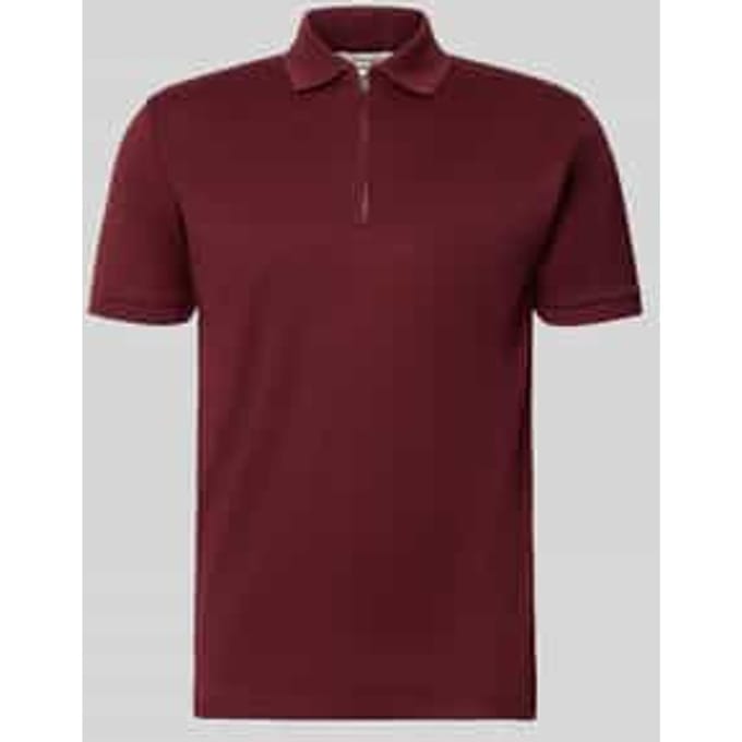 regular fit poloshirt van katoenmix model 'FAVE'