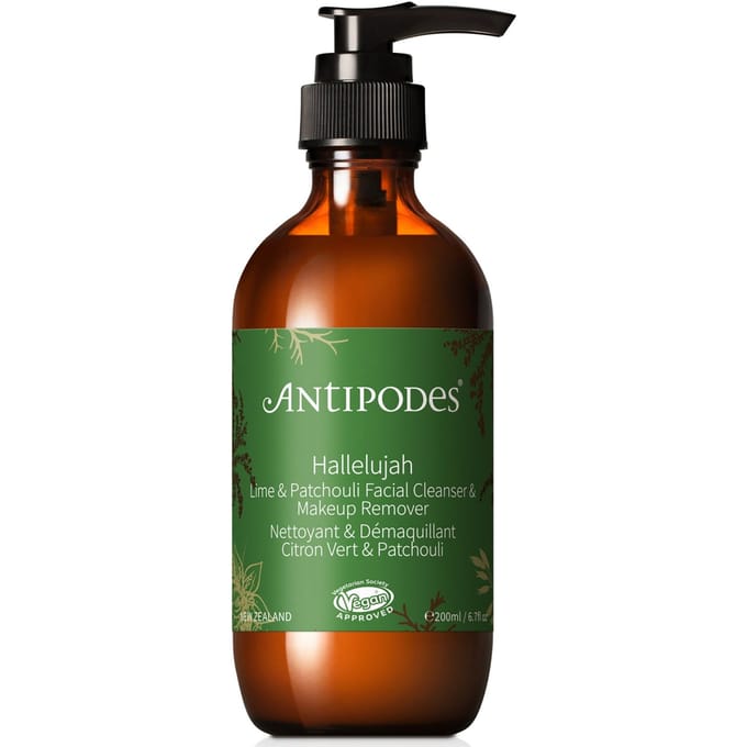 Antipodes Hallelujah Lime and Patchouli Cleanser and Makeup Remover 200ml