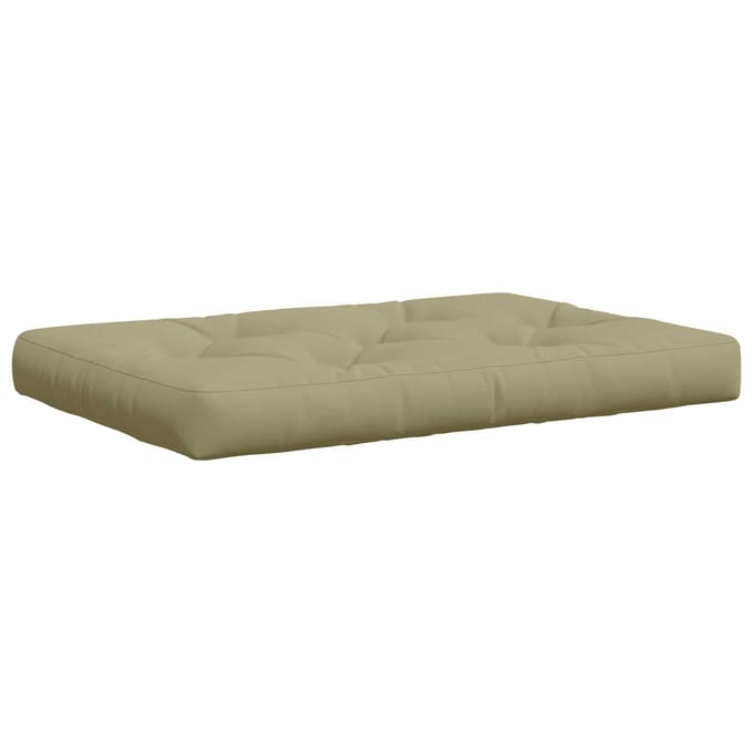 vidaXL - Pallet - Zitkussen - VIANEN - 100% - Polyester - Lichtgroen