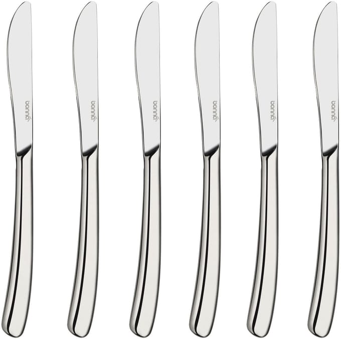 Bonna Dessertmes - Vogue - RVS - 20 cm - set van 6