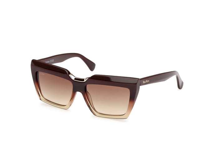 Lunettes de soleil pour femme Max Mara Mm0137 50f Faded Brown/56-15-140
