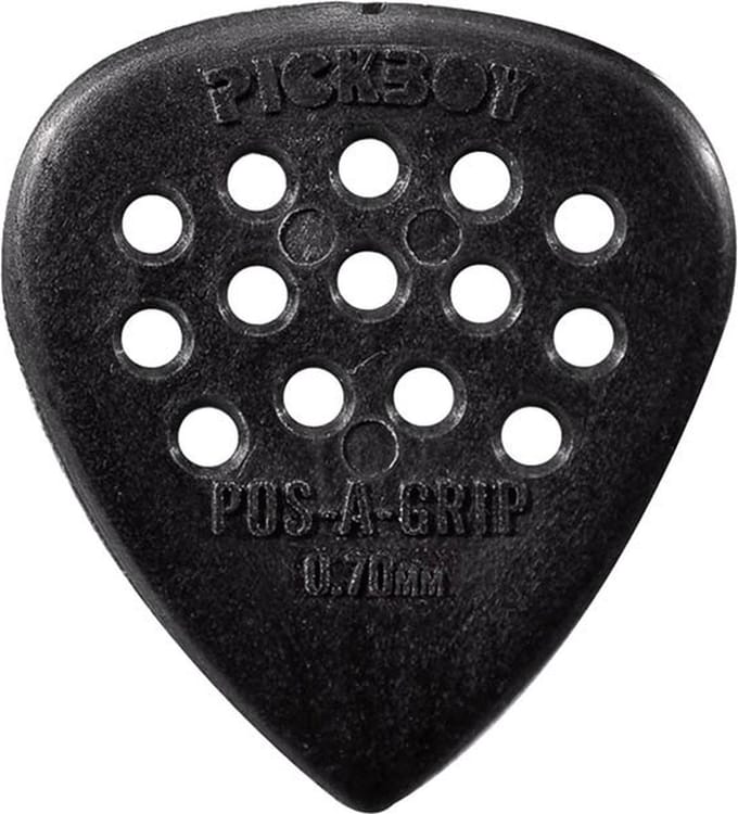 Pickboy GP37-070 0.70mm Carbon/Nylon Plectrums Voor Elektrische Gitaar Set Van 50 Stuks