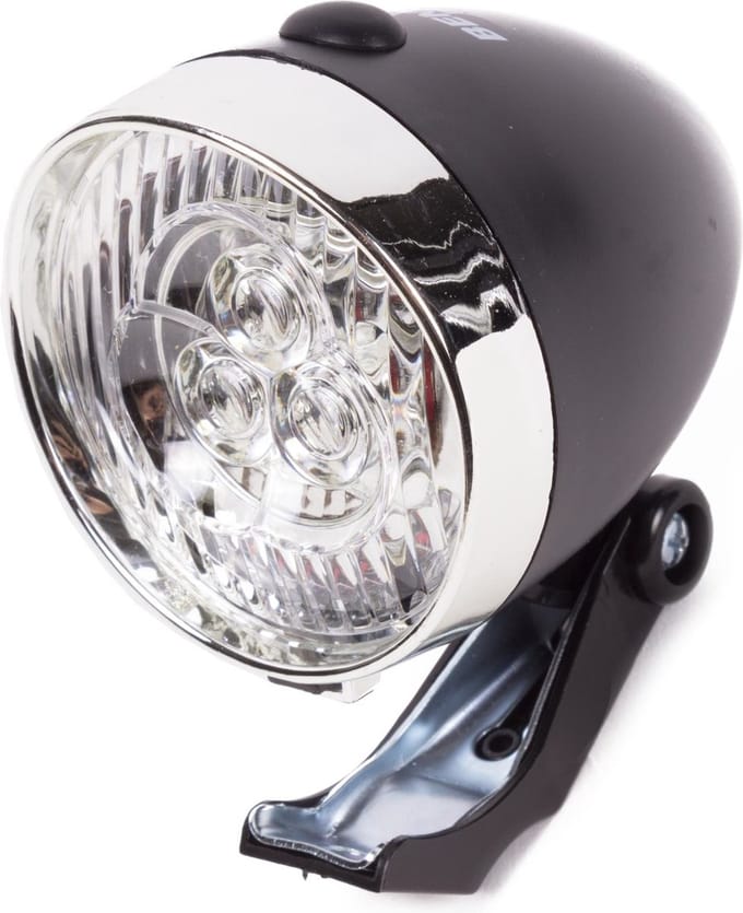 Benson Fietslamp - koplamp - 3x LED - excl 3x AAA batterij