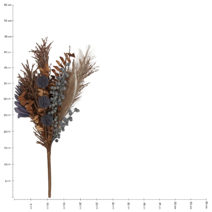 Kunst bloemen wild boeket weelderig