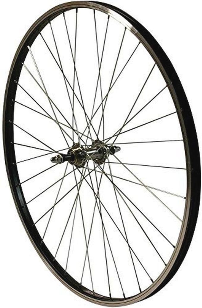 24 Inch Achterwiel voor Loopfiets - Zwarte Velg voor 5-7-Traps Kransen