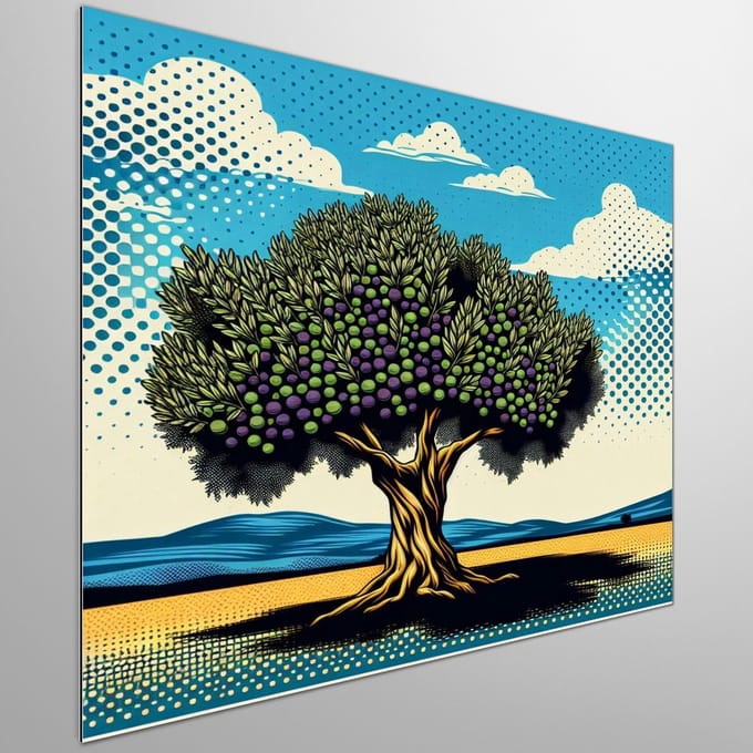 Kunstprint | Wanddecoratie | Dibond | 60 × 60 cm