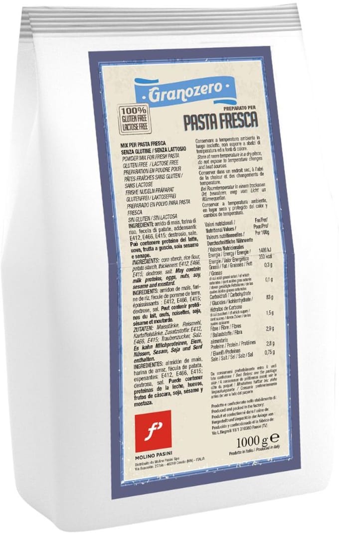 Molino Pasini Bloem voor Verse Pasta Glutenvrij 1kg