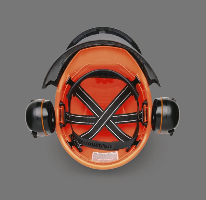 Husqvarna Boomverzorgershelm Functional Fluorescerend