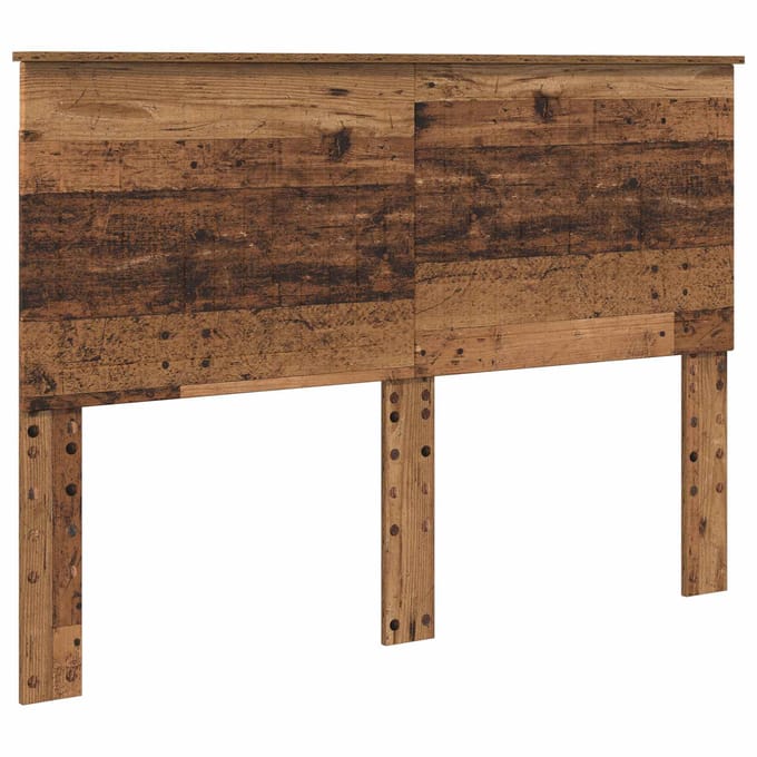 vidaXL Hoofdbord Oud Hout Bewerkt hout