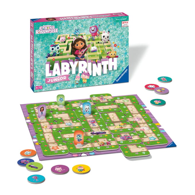 Ravensburger Gabby's Dollhouse Junior Laybrinth Board Game (EN)