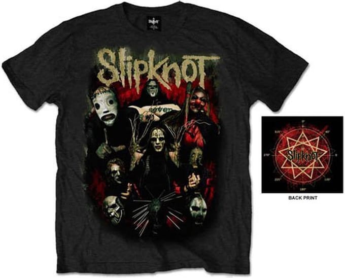 Slipknot - Come Play Dying Heren Tshirt - M - Zwart