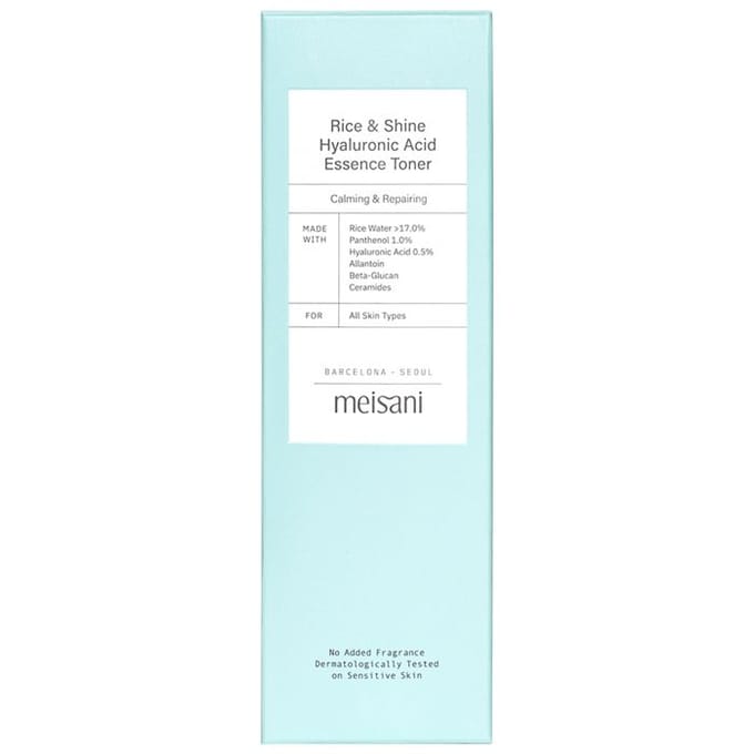 Meisani Rice And Shine Lotion Tonic Essence Fris en Hydraterend 150 ml