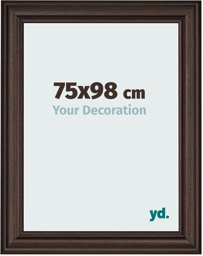 Your Decoration - Fotolijst 75x98 cm - MDF - Eiken Donker - Lazio