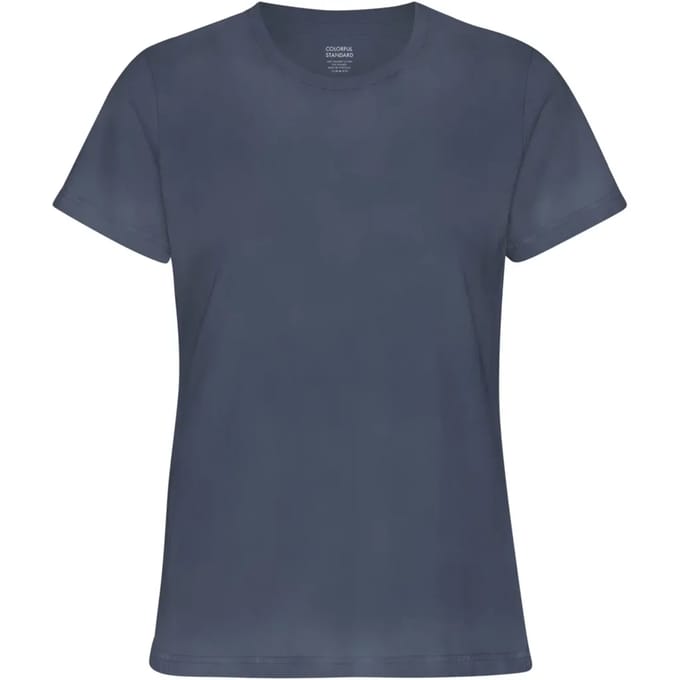 Dames-T-shirt Colorful Standard Light Organic Neptune Blue