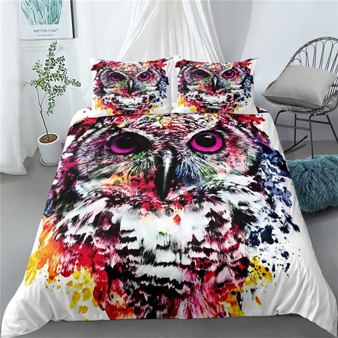 Vintage Roest Perzisch Dekbedovertrek Set King Queen Twin Eenpersoons Bedlinnen Set 135x200cm