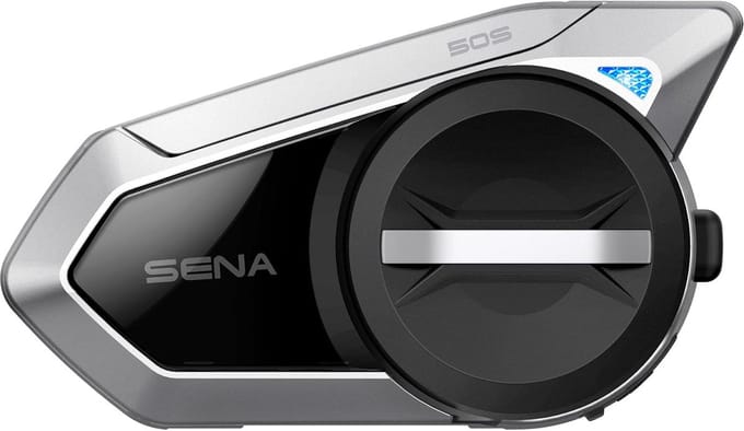 Sena 50S Motorfiets Jog Dial Communicatie Bluetooth Headset w/Geluid door Harman Kardon Geïntegreerde Mesh Intercom Systeem Premium Microfoon & Speakers