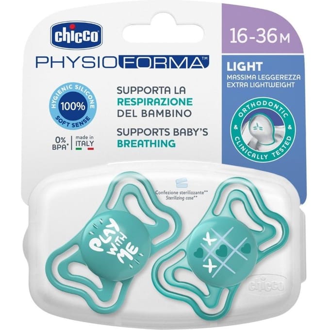 PhysioForma Lichtblauwe speen 16-36m