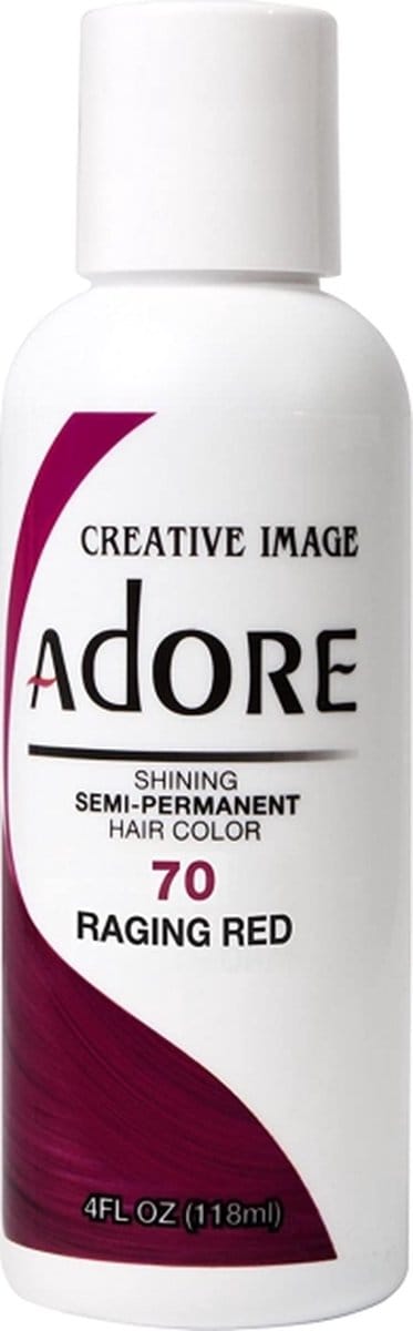 Adore Semi-Permanent Hair Color - Raging Red 70 118ml