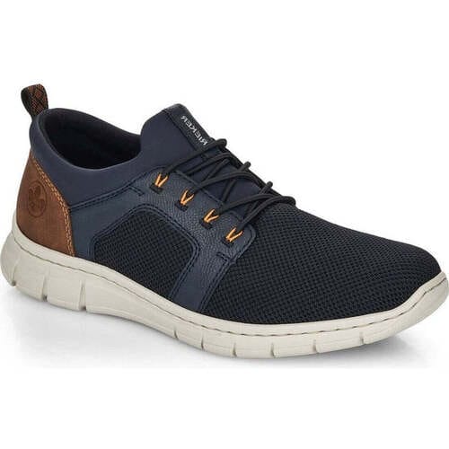 Rieker Heren Instappers B7796-14 Blau Blue