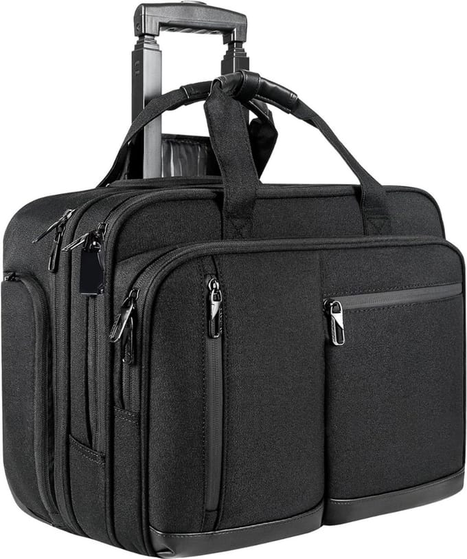 ZRSS® Laptoptrolley - Business Trolley - Laptop Trolley - Tot 17,3 inch