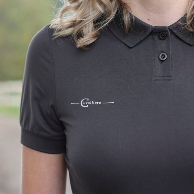 Covalliero SS26 Polo Shirt Dames zwart M