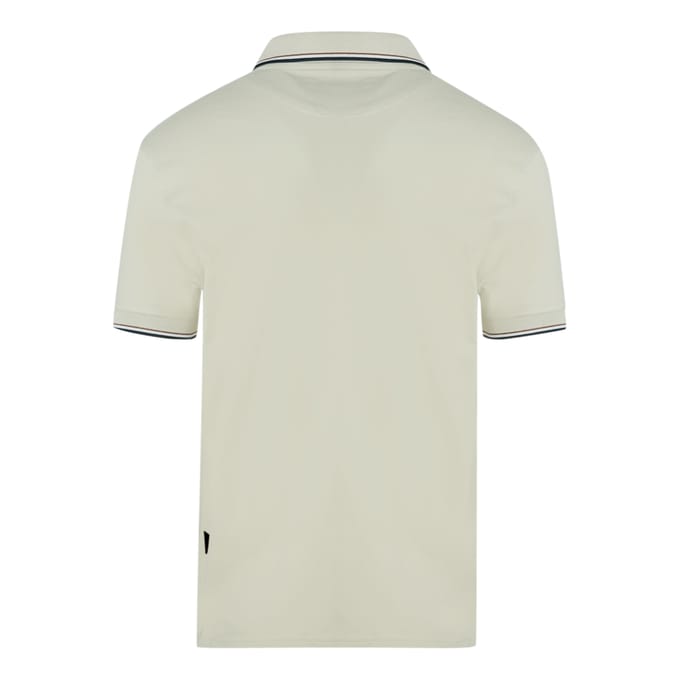 Aquascutum A Logo Biege Polo Shirt