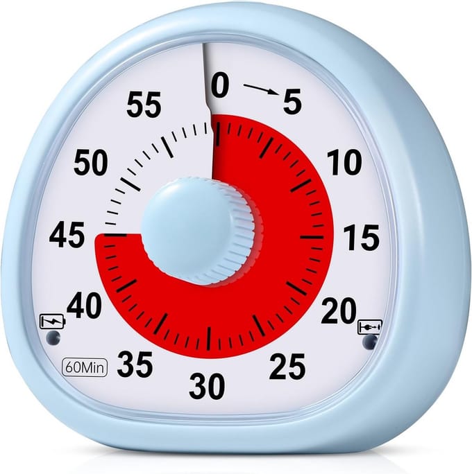 Visuele Timer voor Tijdbeheer tot 60 Minuten
