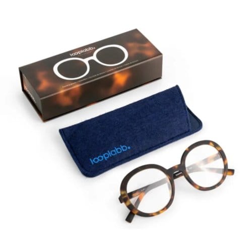 Looplabb leesbril sterkte +1,00 model jane turtle