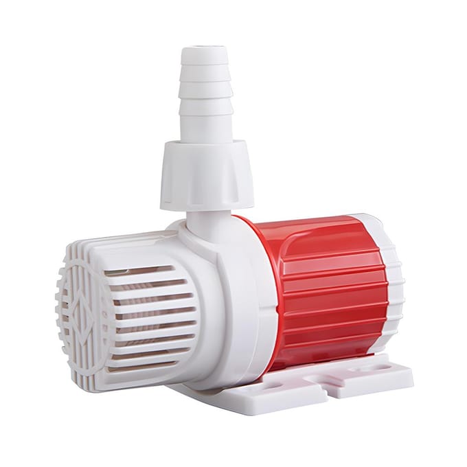 DC Aquariumpomp 20W 1000-1200L/H High Flow DC 12V Dompelpomp Ultrastille 16.4ft Max Lift DC12V white