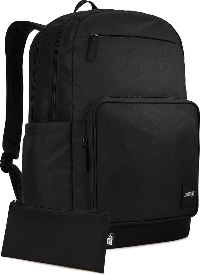 Case Logic Campus Query - Laptop Rugzak - Recycled - 29L - Zwart