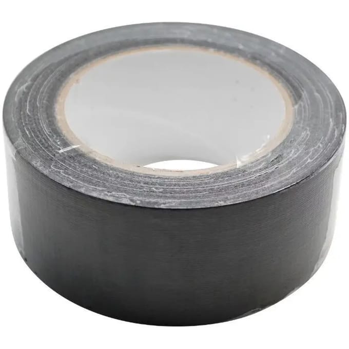 Duct tape - 50mm breed - 25 meter - Grijs