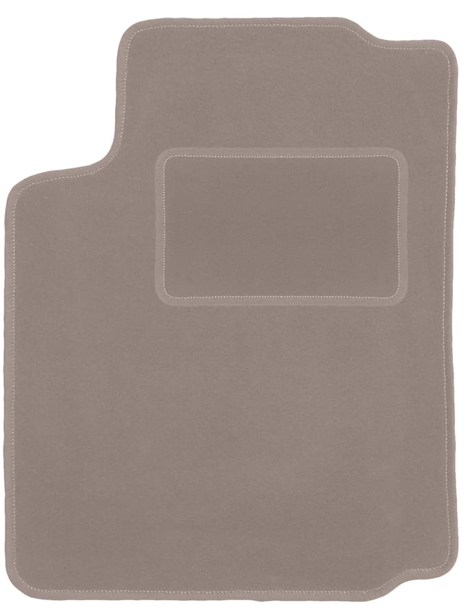 Beige bestuurdersmat voor: Citroen C3 Pluriel cabrio (2003-2010)