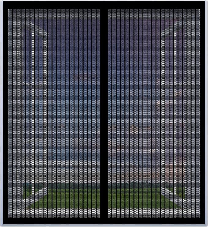Magnetisch Hor voor Deuren en Ramen | 100x175 cm | Automatisch Sluitend Muggenhor