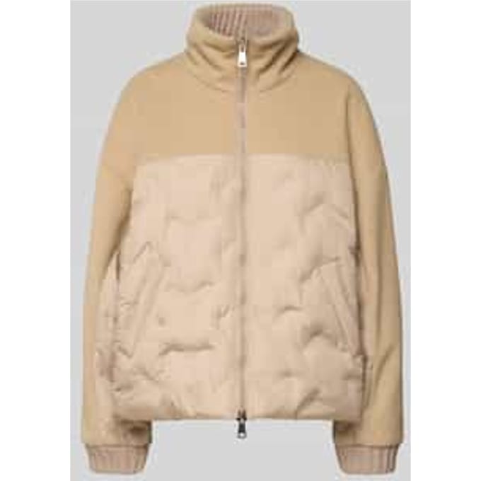 Relaxed fit jack met tweewegsritssluiting