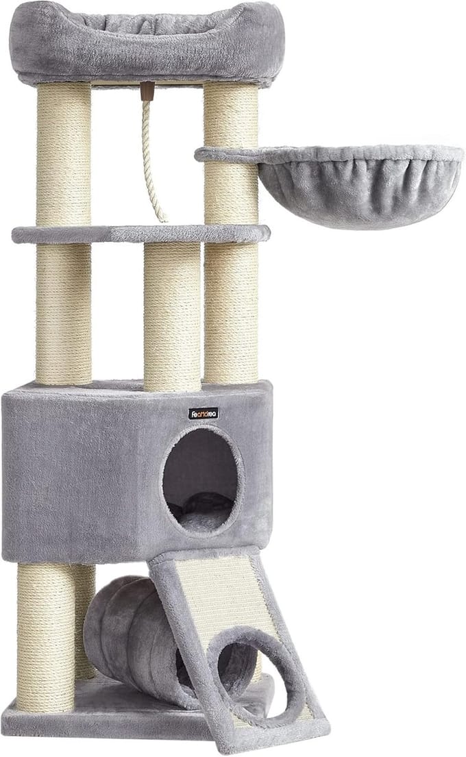 Grote Krabpaal met Hangmat en Tunnel - Pluche, Multifunctioneel en Duurzaam