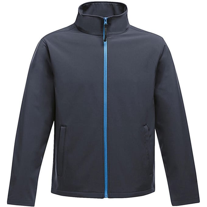 Regatta Dames/Dames Ablaze bedrukbare Soft Shell jas (Marine / Frans Blauw)