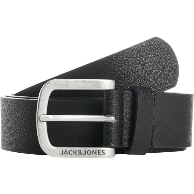 JACK & JONES Jacharry belt - heren riem - zwart (black)