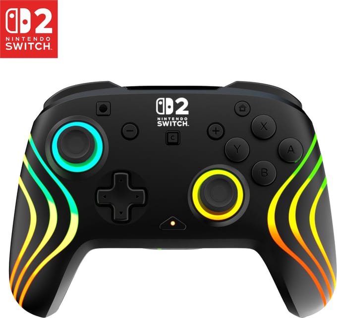 Nintendo Switch 2 Switch 2 Turtle Beach Afterglow Wave Controller draadloos zwart