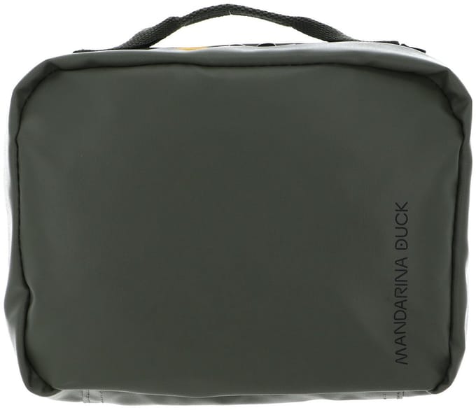MANDARINA DUCK toilettas Eco Coated Necessaire Pine Green olijfgroen
