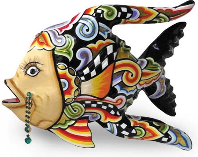 Toms Drag Vis Oscar zwart (L)