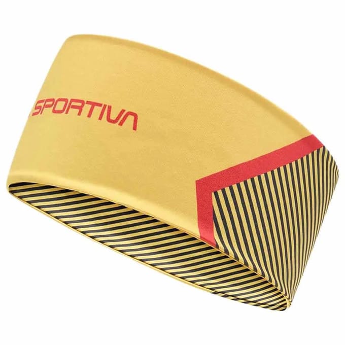 La Sportiva Flow Hoofdband Geel S-M