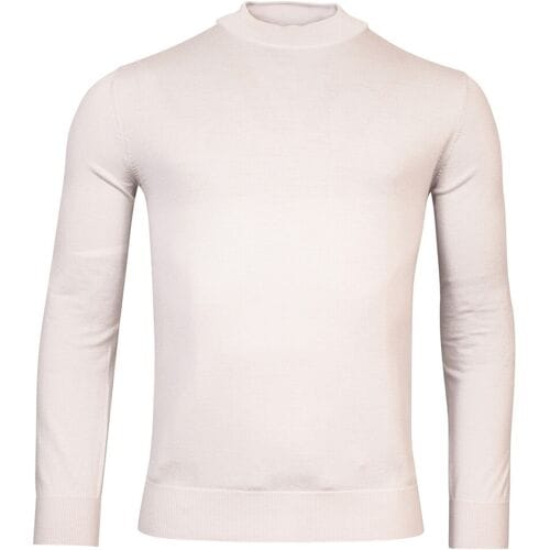 Thomas Maine Trui Turtleneck Single Knit Licht Grijs / male