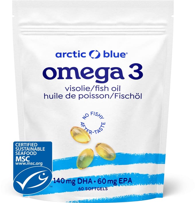 Arctic Blue - Omega 3 Visolie - MSC - 60 capsules