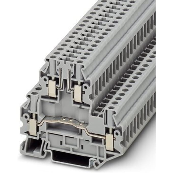 Phoenix Contact 3044720 Scheidingsklem 6.2 mm Schroeven Grijs 50 stuk(s)