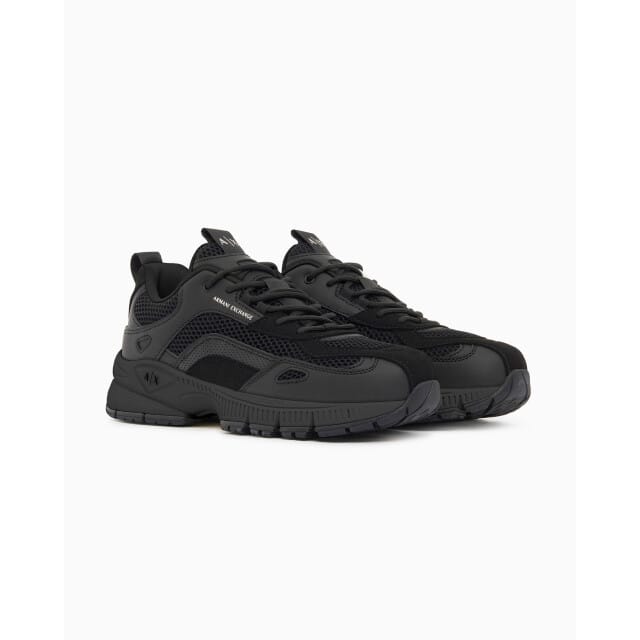 Armani Exchange XM002623 sneaker zwart, 43 / 9