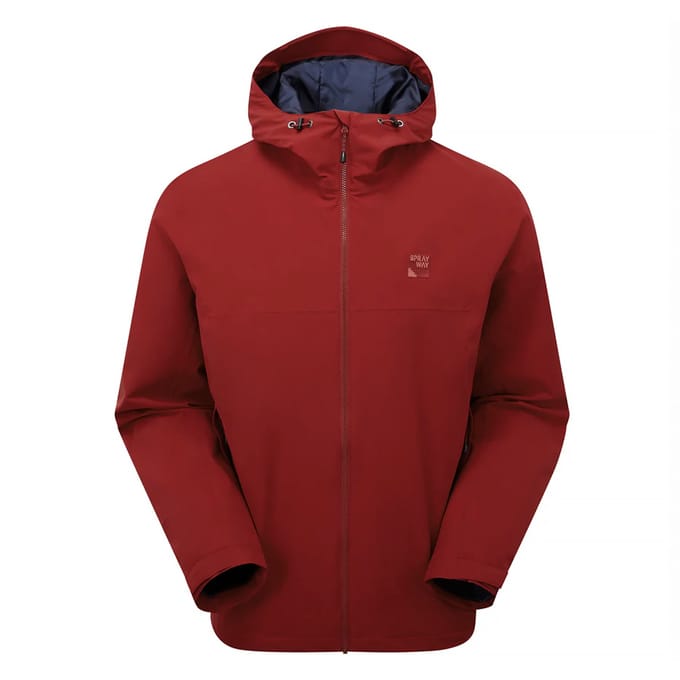 Heren Lichtgewicht Waterdichte Wand jacket met Capuchon Halve Rits Regenjas